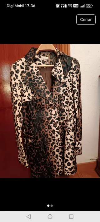 Chaqueta leopardo mujer