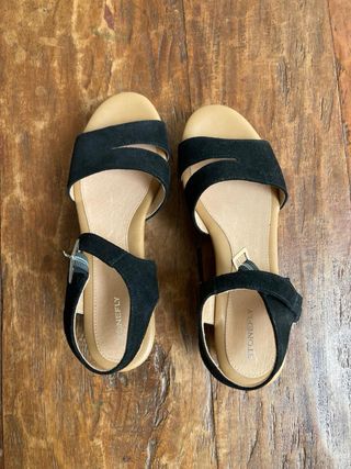 zapatos Stoney Mujer Cuña Flores