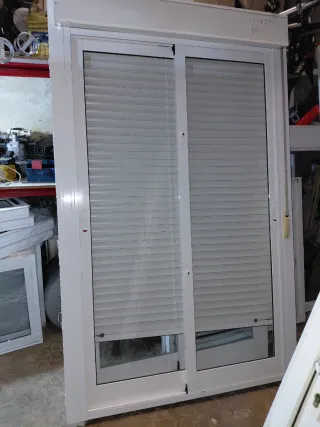 Balconera aluminio corredera 135 x225