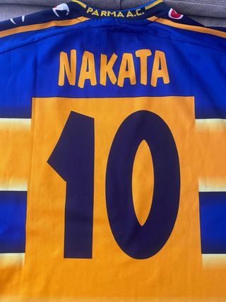 Camiseta AC Parma 01/02 Nakata