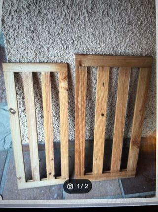 BALDAS DE MADERA NATURAL NUEVAS A ESTRENAR