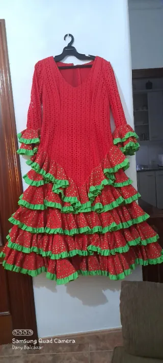 Vestido Flamenca Rojo