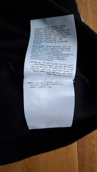 Moncler Felpa Nera Nuova