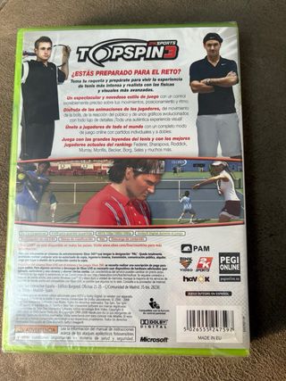 Top Spin 3 Xbox 360
