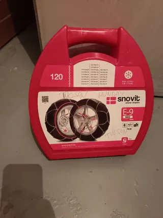 Cadenas para nieve Snovit E-9