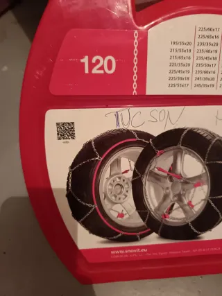 Cadenas para nieve Snovit E-9