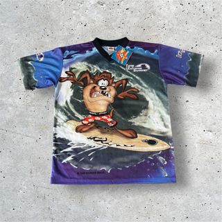 Camiseta Looney Tunes 1999 Taz Surf