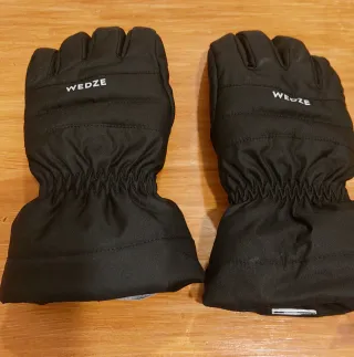 Guantes de esquí Wedze negros