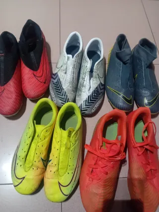 Lote 5 Zapatos Fútbol Nike