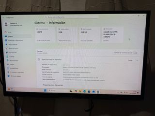 Ordenador sobremesa gaming RGB