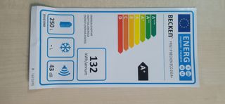 Nevera Blanca BECKEN