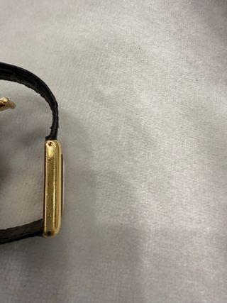 Reloj Cartier Tank Paris Oro Negro