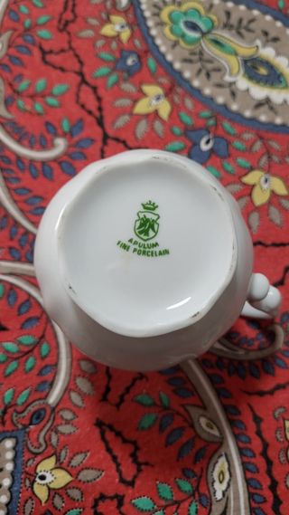 Servizio caffè Apulum porcellana decorata