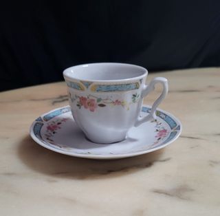 Servizio caffè Apulum porcellana decorata