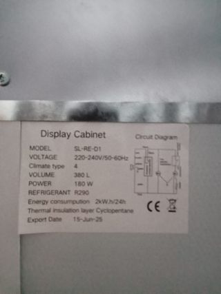 Nevera de Bebidas Nueva