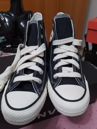 Converse ricamate nere mis 36.5