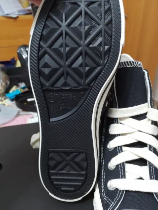 Converse ricamate nere mis 36.5