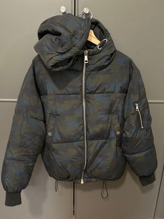 Chaqueta juvenil camuflaje