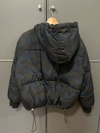 Chaqueta juvenil camuflaje