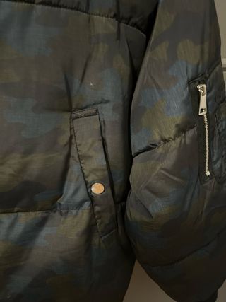 Chaqueta juvenil camuflaje