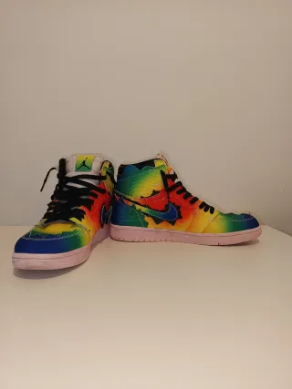 Zapatillas Jordan 1 J Balvin Rainbow