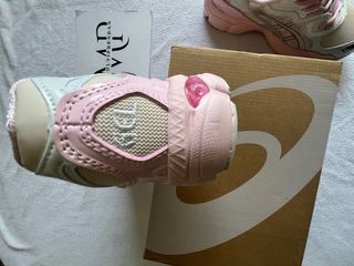 Asics Gel Kanayo 14 Rosa y Blanco