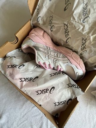 Asics Gel Kanayo 14 Rosa y Blanco