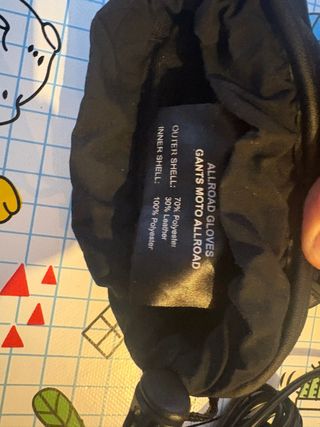 Guantes Moto Allroad G-Heat Negros