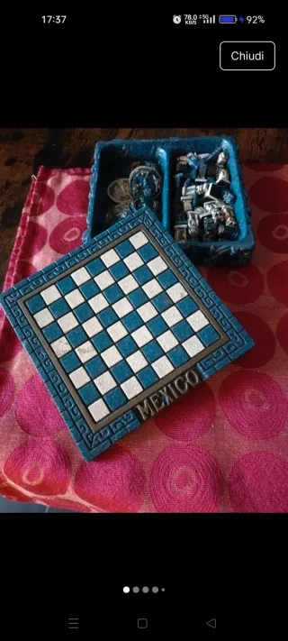 Scacchiera Vintage Mexico