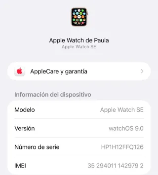 Apple Watch SE GPS+Celular 2022 Oro