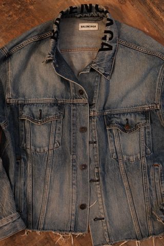 Chaqueta Vaquera Balenciaga Oversize – Original