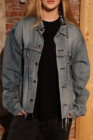 Chaqueta Vaquera Balenciaga Oversize – Original