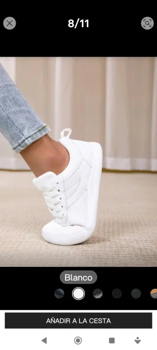 Zapatillas Barefoot Blancas