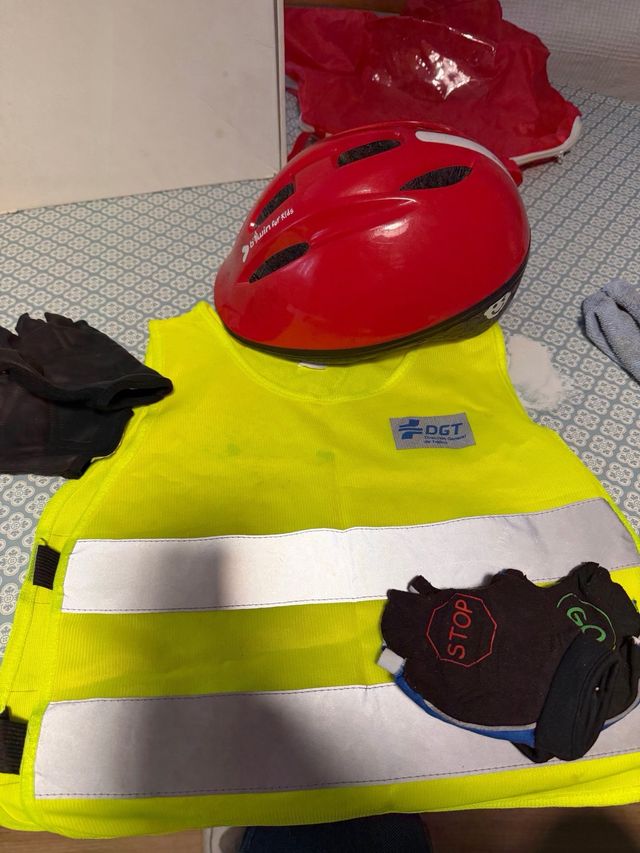 Casco bici infantile rosso KIDDY