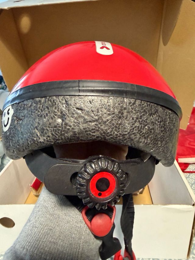 Casco bici infantile rosso KIDDY