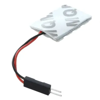 Placa 12 Led 32x20mm coche matrícula interior