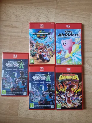 Carátulas Originales Nintendo Switch 2