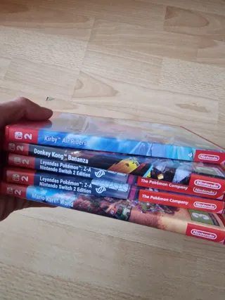 Carátulas Originales Nintendo Switch 2