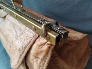 Maleta de viaje cuero vintage