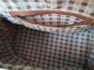 Maleta de viaje cuero vintage