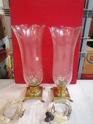 Coppia Lampade da Tavolo Anni '30