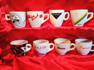 Tazzine caffè pubblicitarie