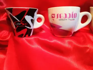 Tazzine caffè pubblicitarie