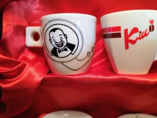 Tazzine caffè pubblicitarie