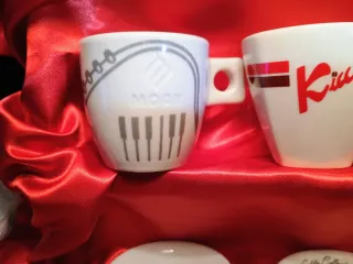 Tazzine caffè pubblicitarie