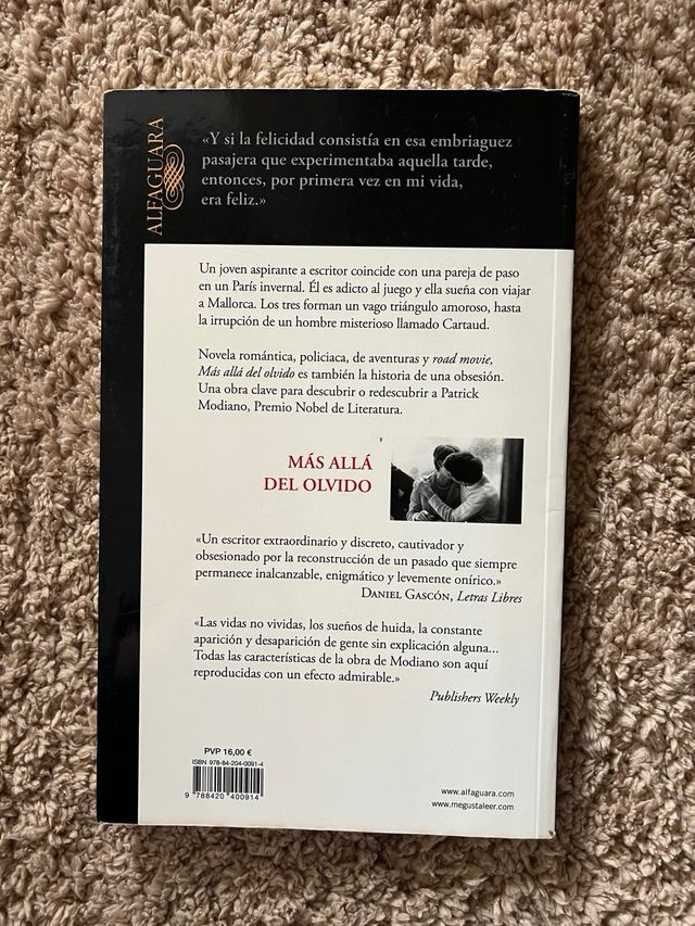 Más allá del olvido