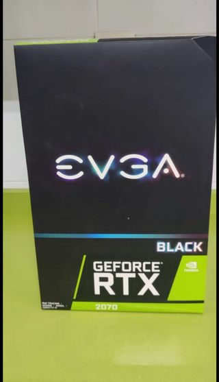 Tarjeta Gráfica EVGA RTX 2070 Black