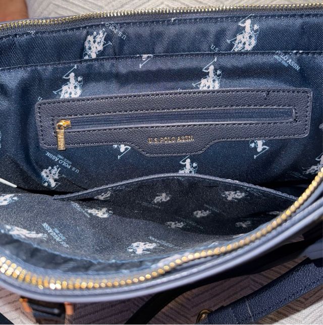 Bolso U.S. Polo Assn. Azul Marino