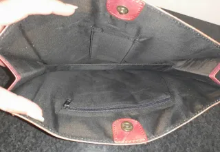 Borsa etnica vintage in pelle color cuoio