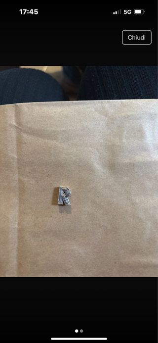 Charme Pandora lettera R